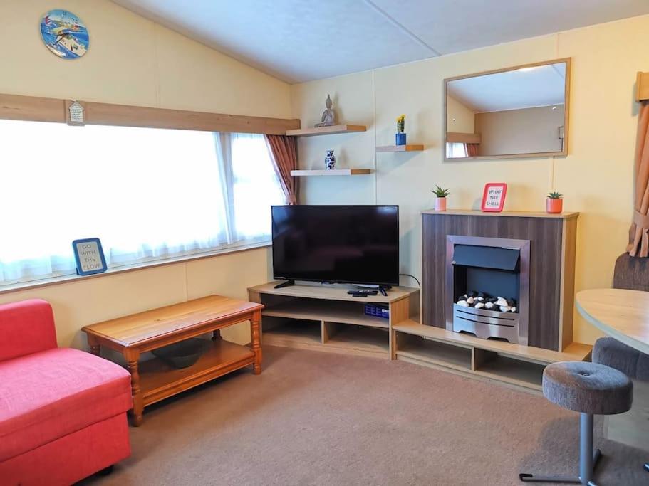 Charming Static Caravan Dawlish Bagian luar foto