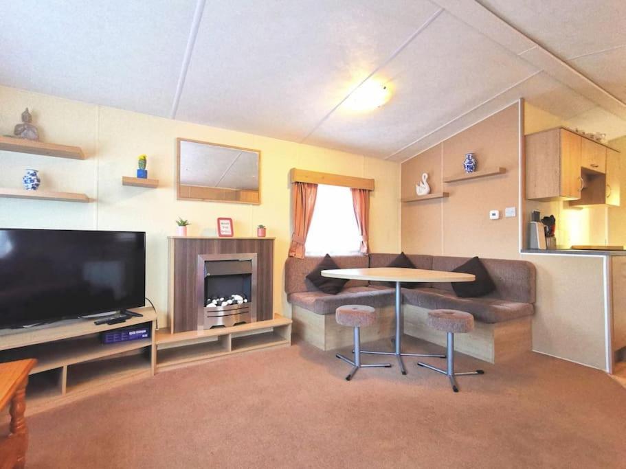 Charming Static Caravan Dawlish Bagian luar foto